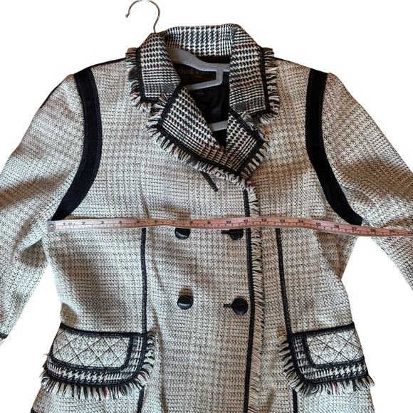 Louis Vuitton *Runway* Pre-Fall 2010 Prince of Wales Tweed Jacket FR 38 US 6 - Picture 5 of 6